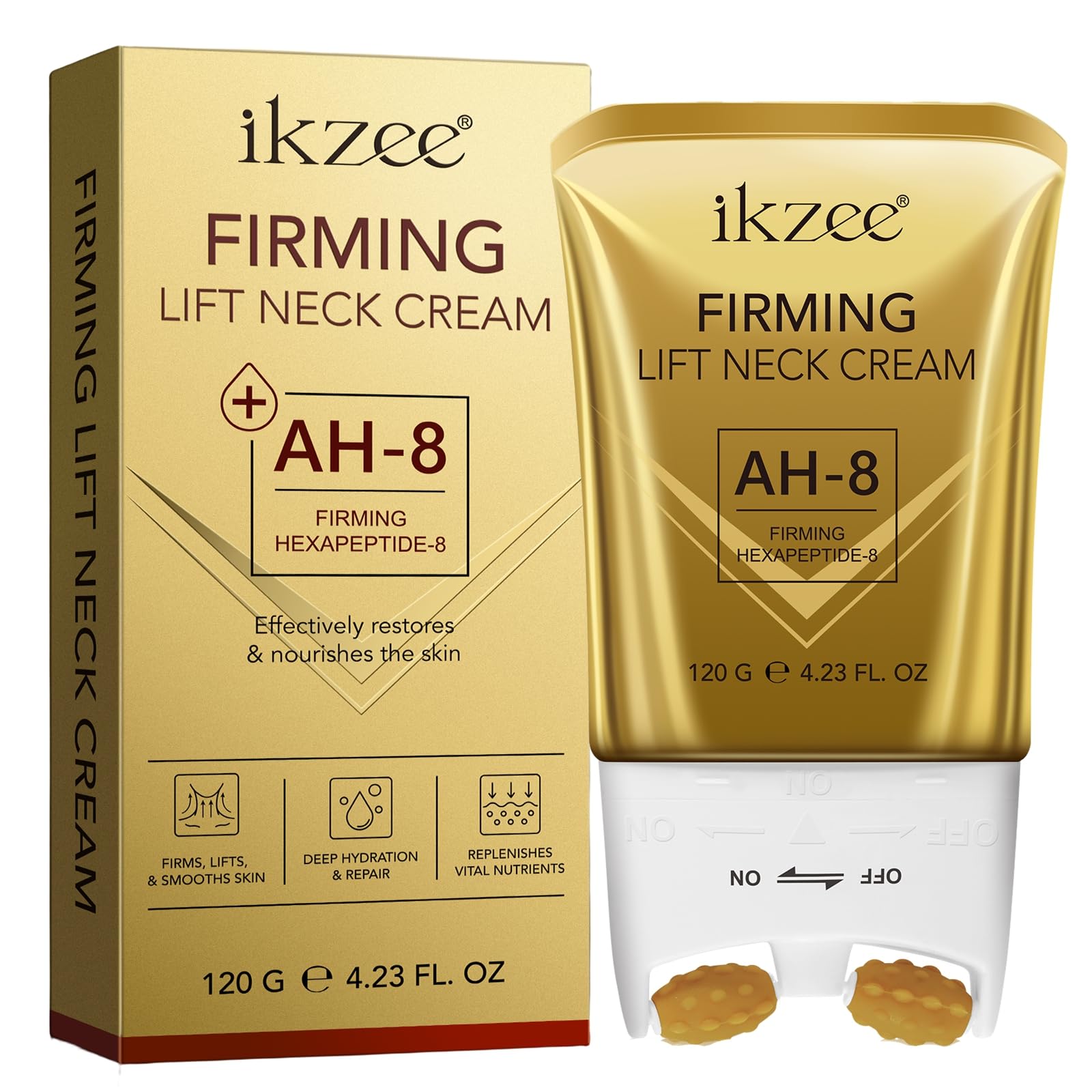 AH-8 Firming Neck Cream, Roller Neck Creams for Tightening